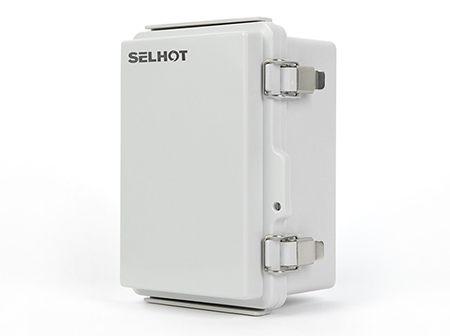 What is a hinged junction box?