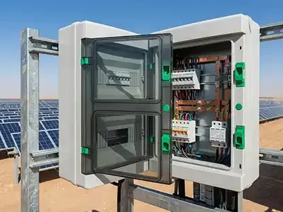 SELHOT SHA PV combiner and distribution boxes at photovoltaic power stations