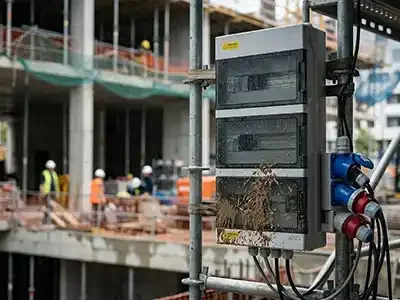 SELHOT HTS distribution boxes on construction and engineering sites
