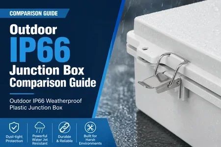 Outdoor IP66 Weatherproof Plastic Junction Box illustration