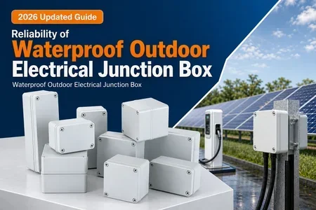 Waterproof Outdoor Electrical Junction Box illustration