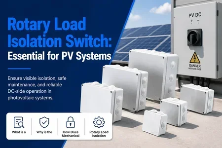 Rotary load isolation switch illustration