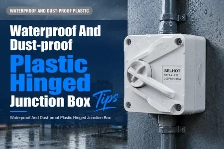 Waterproof And Dust-proof Plastic Hinged Junction Box illustration