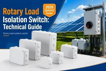 Rotary load isolation switch illustration