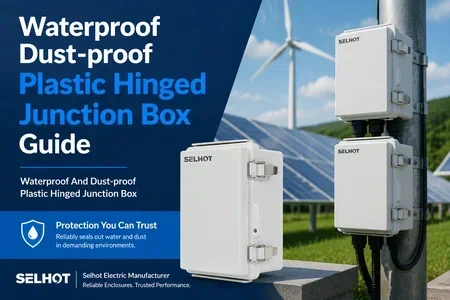 Waterproof And Dust-proof Plastic Hinged Junction Box illustration