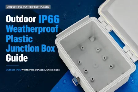 Outdoor IP66 Weatherproof Plastic Junction Box illustration